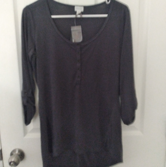 Dynamite Henley, charcoal grey, long, New - Picture 6 of 6